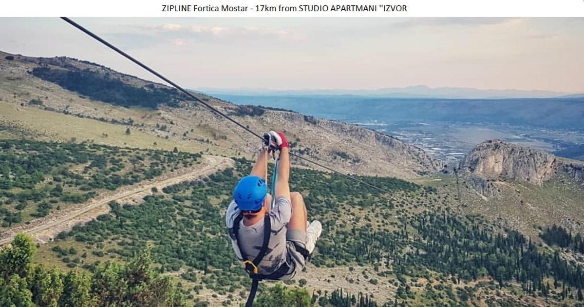 Studio Apartmani Izvor Blagaj Exteriér fotografie